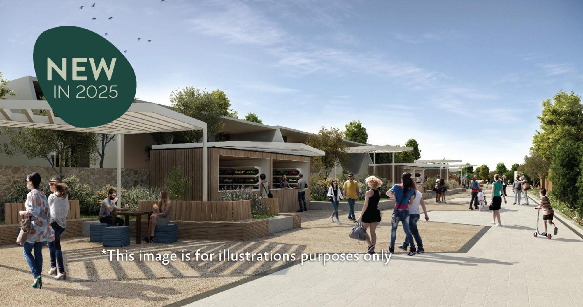Aminess Style Glamping Villas & Holiday Homes Atea Нивице Экстерьер фото Artist's impression of the new station